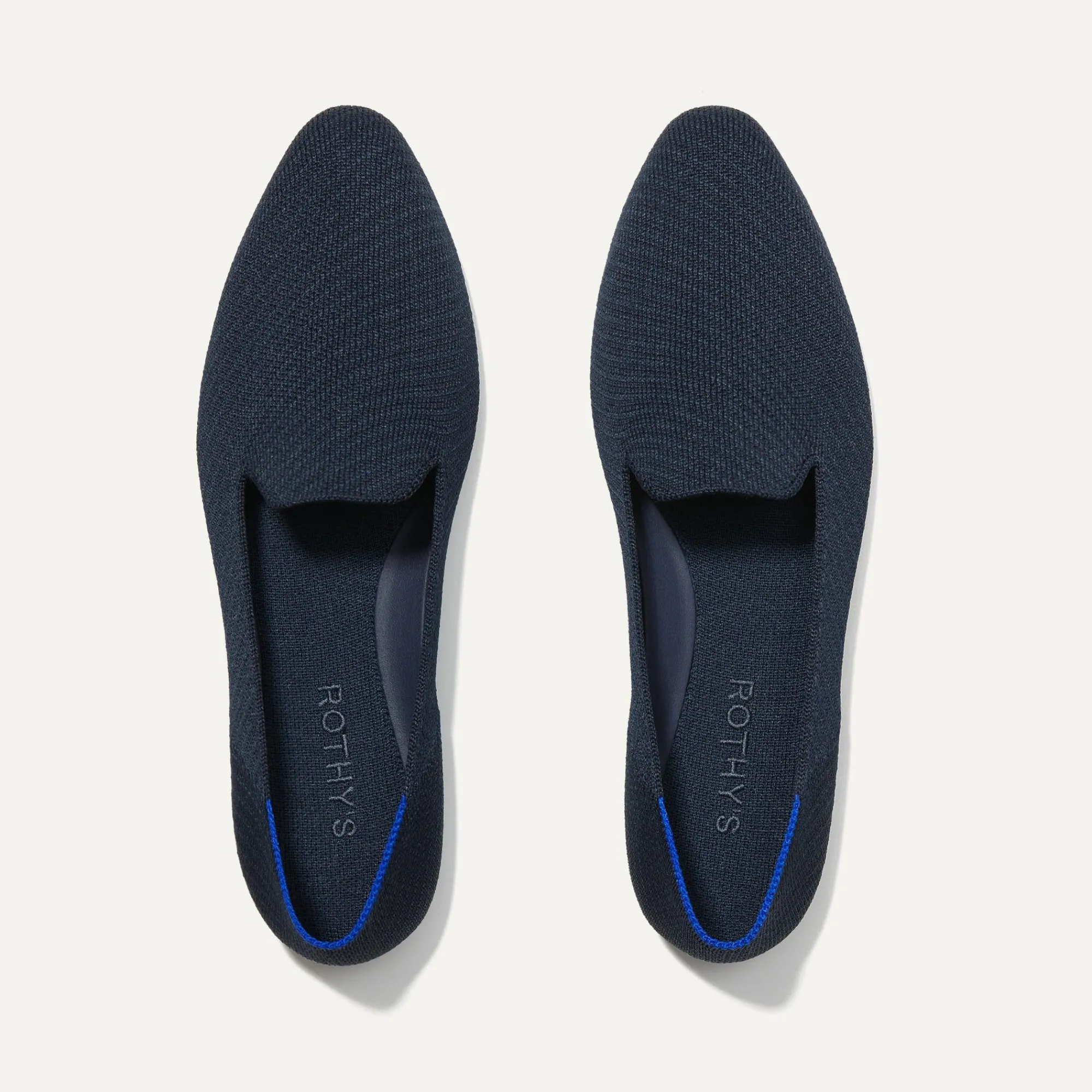 Rothy's The Almond Loafer^The Almond Loafer Navy Twill