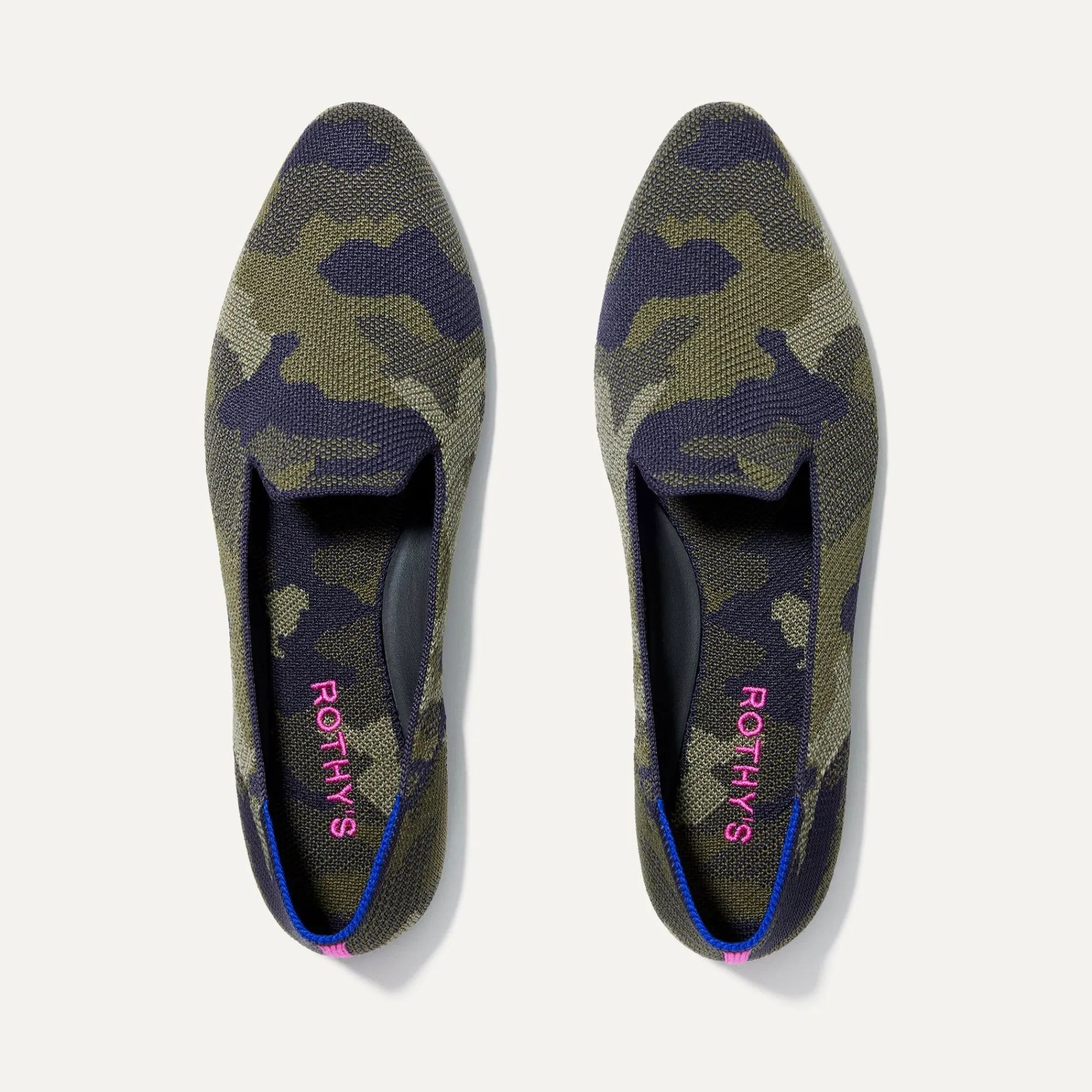 Rothy's The Almond Loafer^The Almond Loafer Spruce Camo
