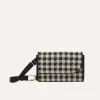 Rothy's Crossbody & Belt Bags^The Belt Bag Black And Canvas Gingham