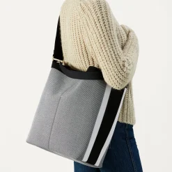 Rothy's Handbags^The Bucket Bag Grey Mist