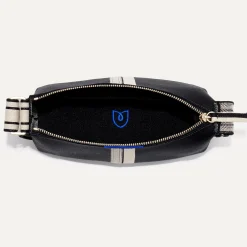 Rothy's Crossbody & Belt Bags^The Casual Crossbody Black And Ivory Stripe