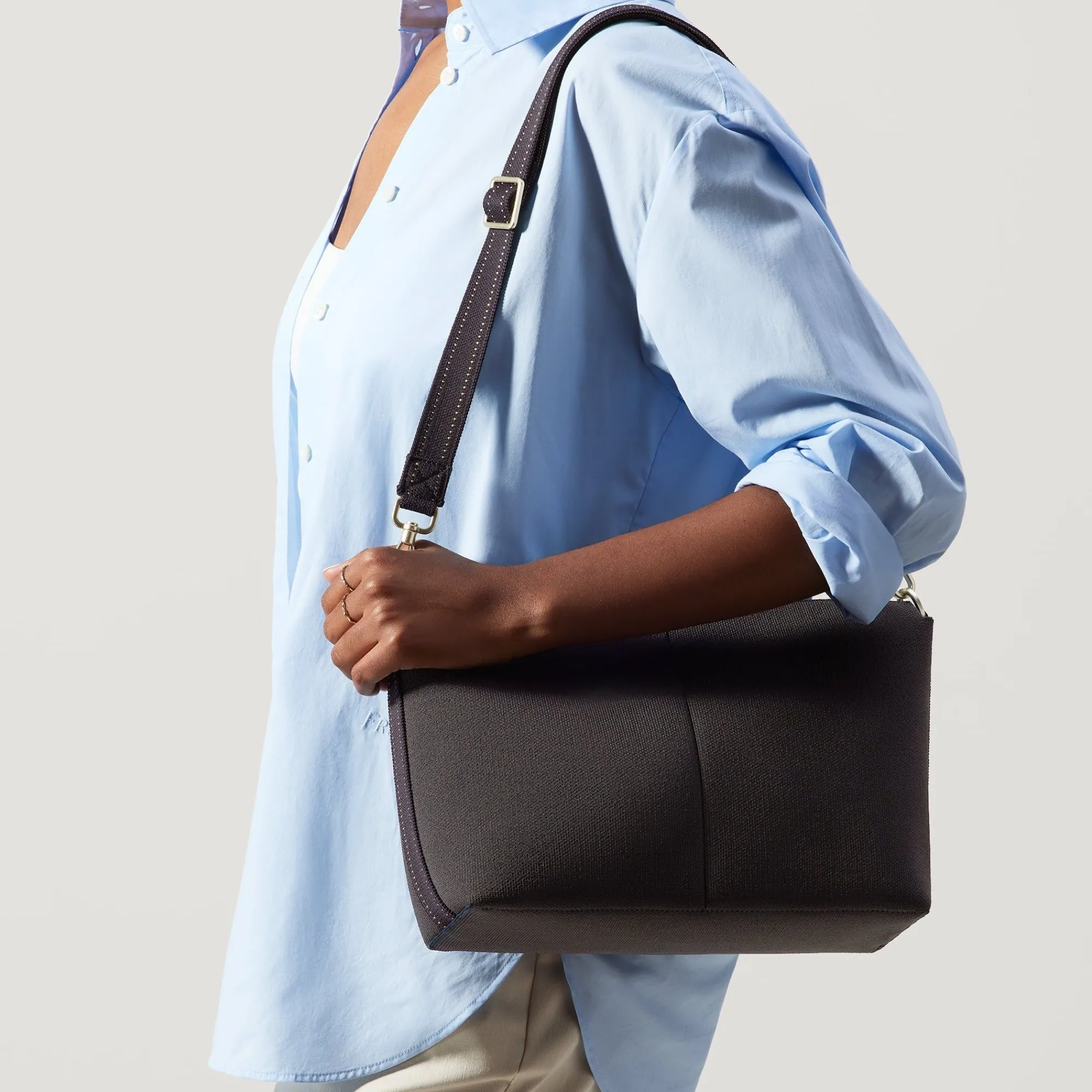 Rothy's Crossbody & Belt Bags^The Daily Crossbody Ink And Ivory