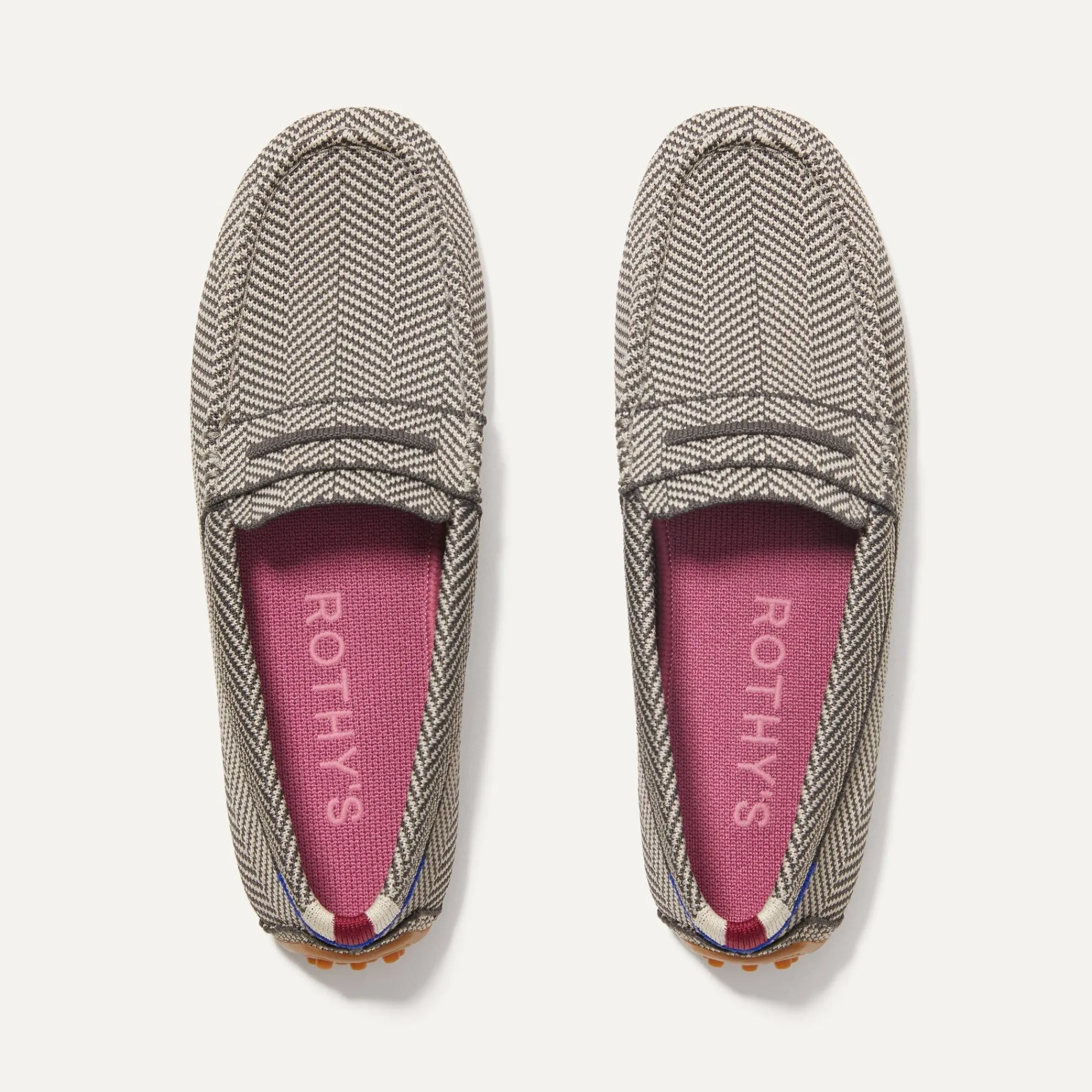 Rothy's The Driver^The Driver Iron Herringbone