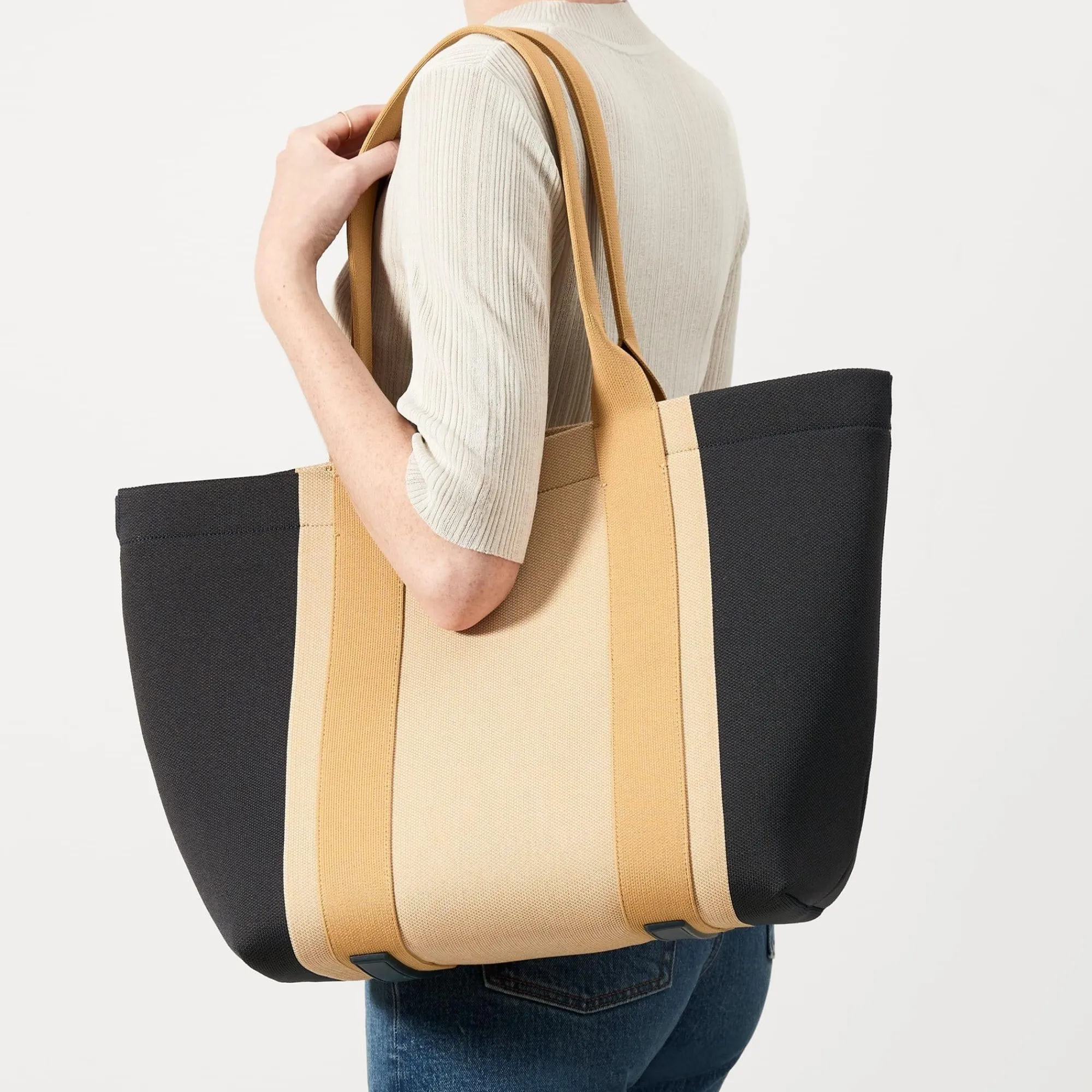 Rothy's Totes^The Essential Tote Ink And Ivory