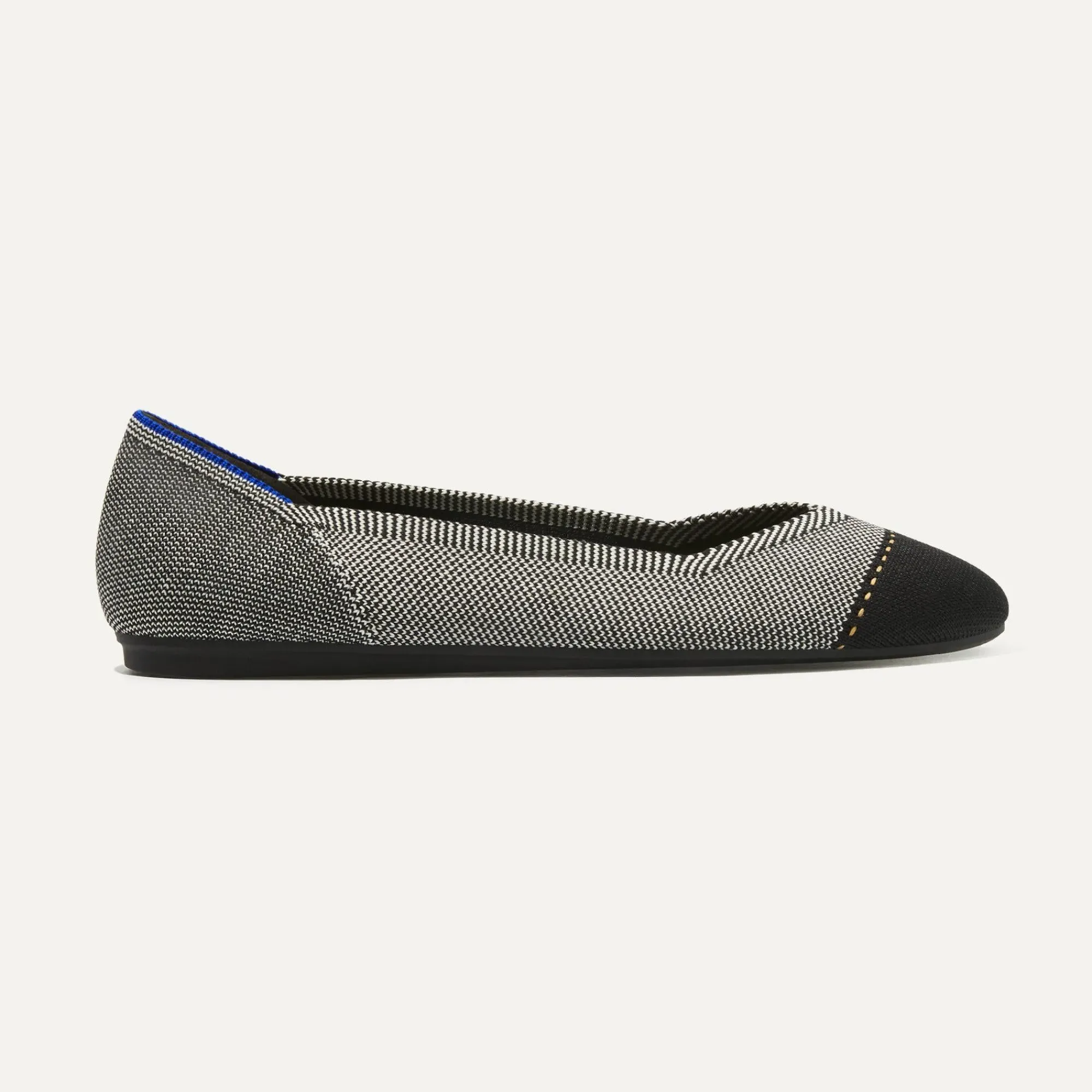 Rothy's The Flat^The Flat Grey Mist Captoe