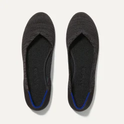Rothy's The Flat^The Flat Heathered Black