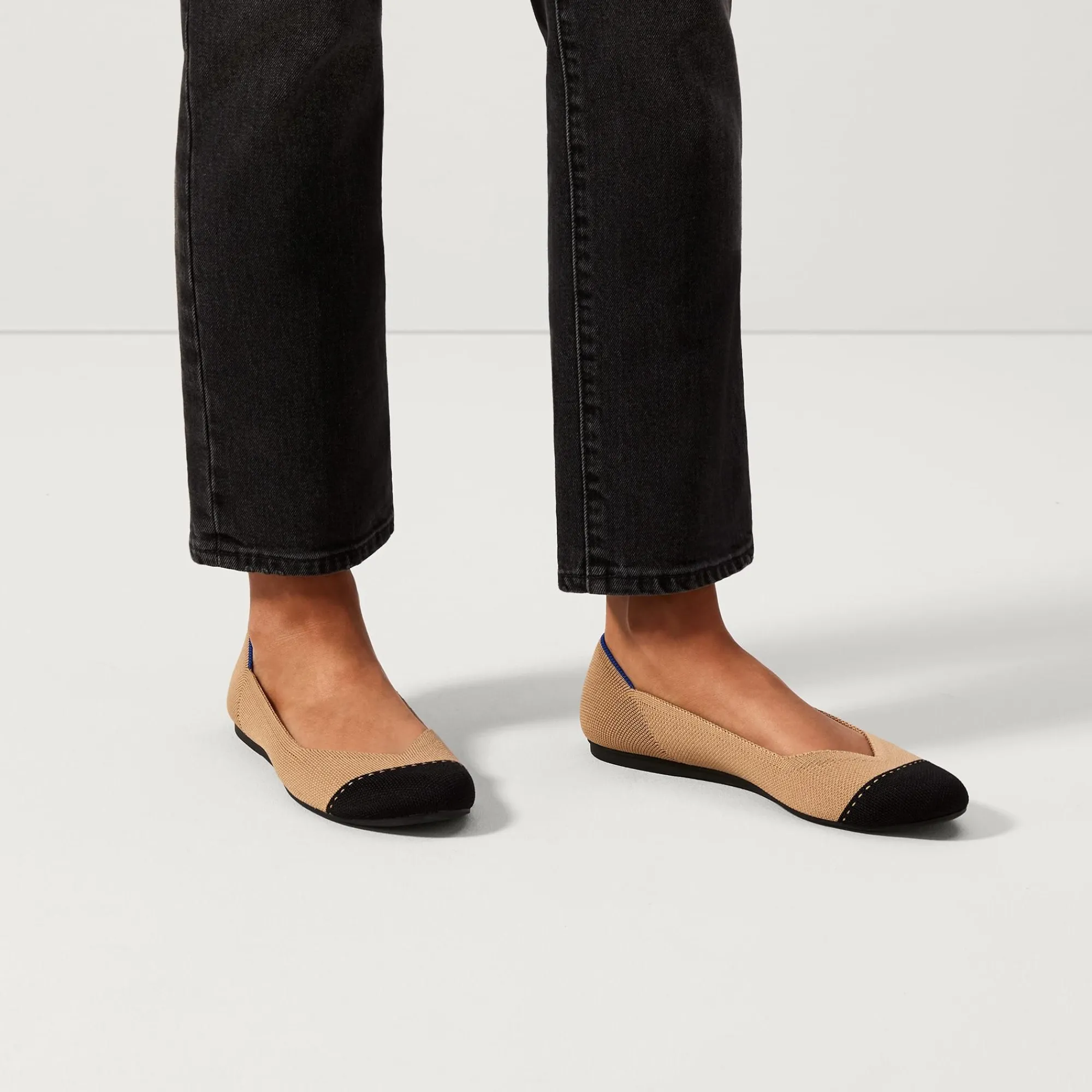 Rothy's The Flat^The Flat Camel Captoe