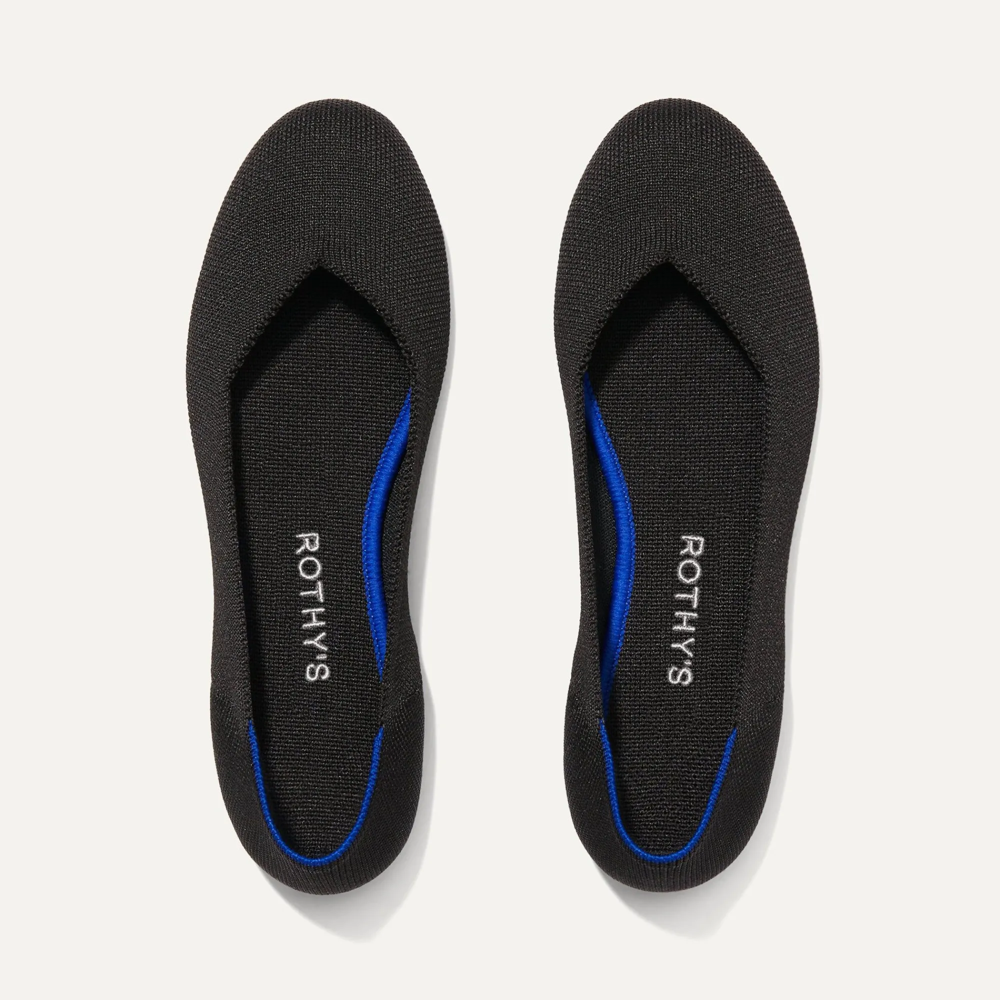 Rothy's The Flat^The Flat Black Solid