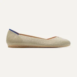 Rothy's The Flat^The Flat Light Gold Metallic