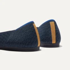 Rothy's The Flat^The Flat Navy Herringbone