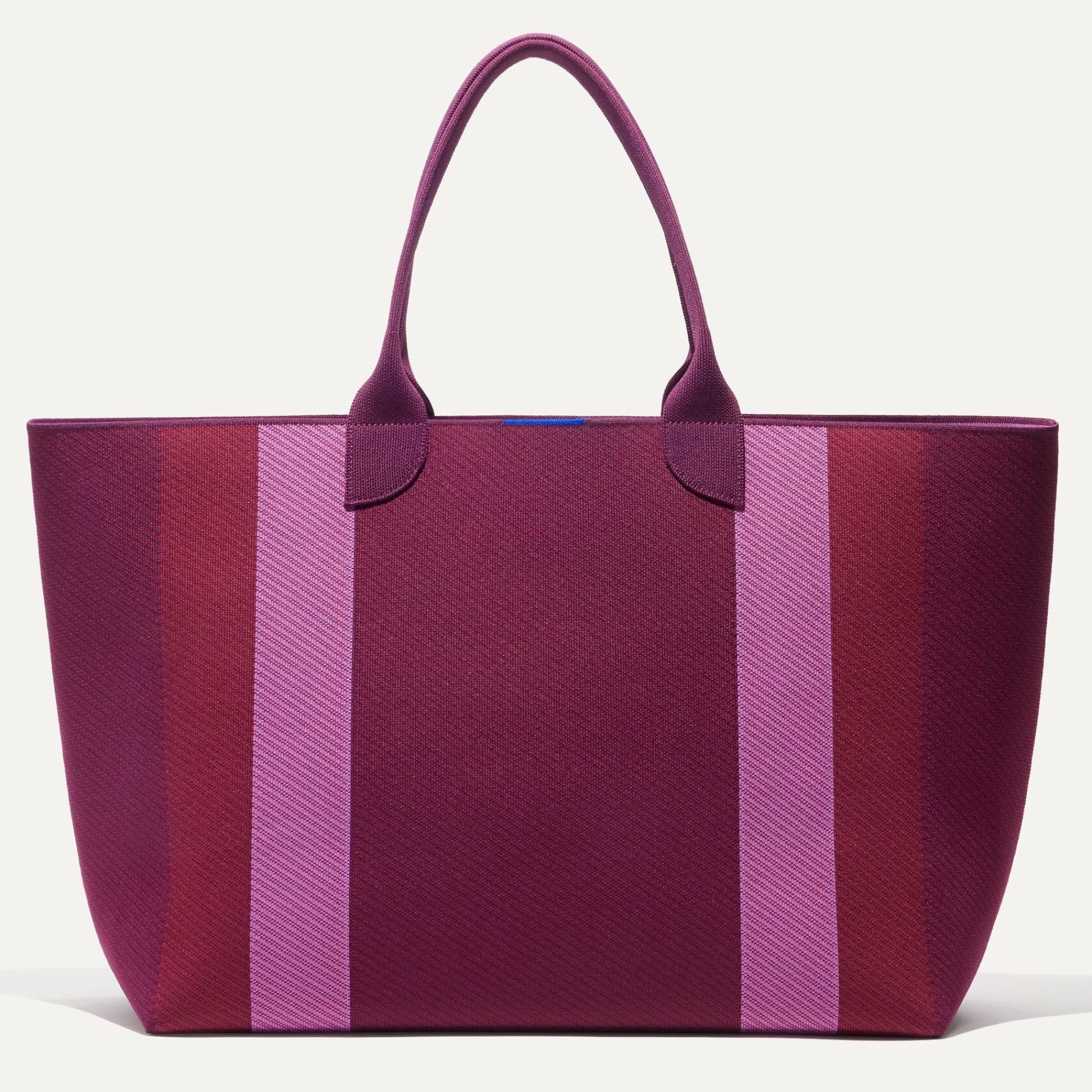 Rothy's Totes^The Lightweight Mega Tote Mulberry Rugby Stripe