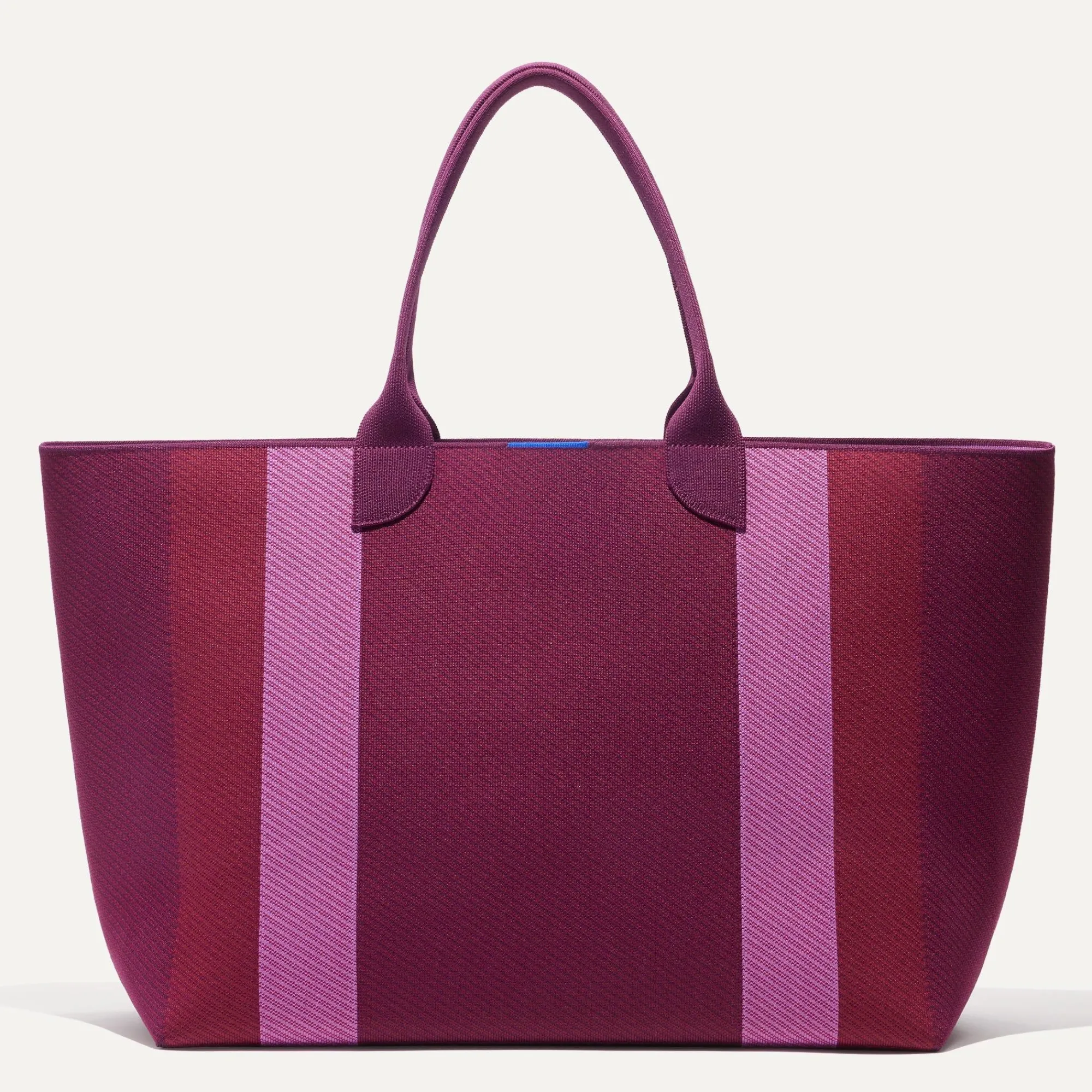 Rothy's Totes^The Lightweight Mega Tote Mulberry Rugby Stripe
