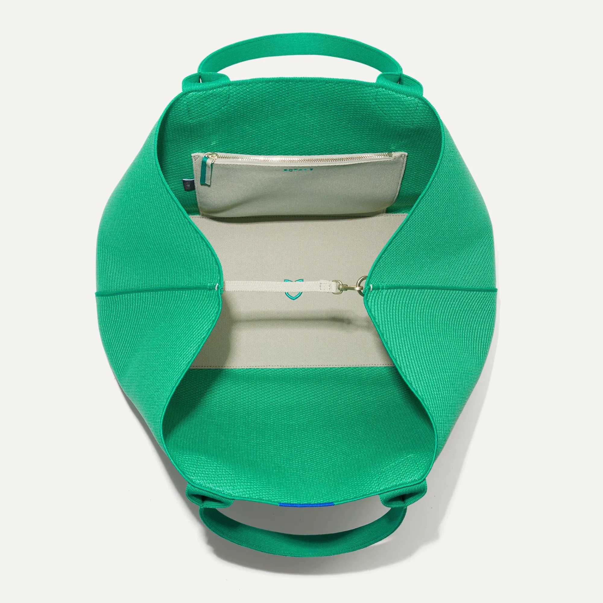 Rothy's Totes^The Lightweight Mega Tote Sea Green Twill