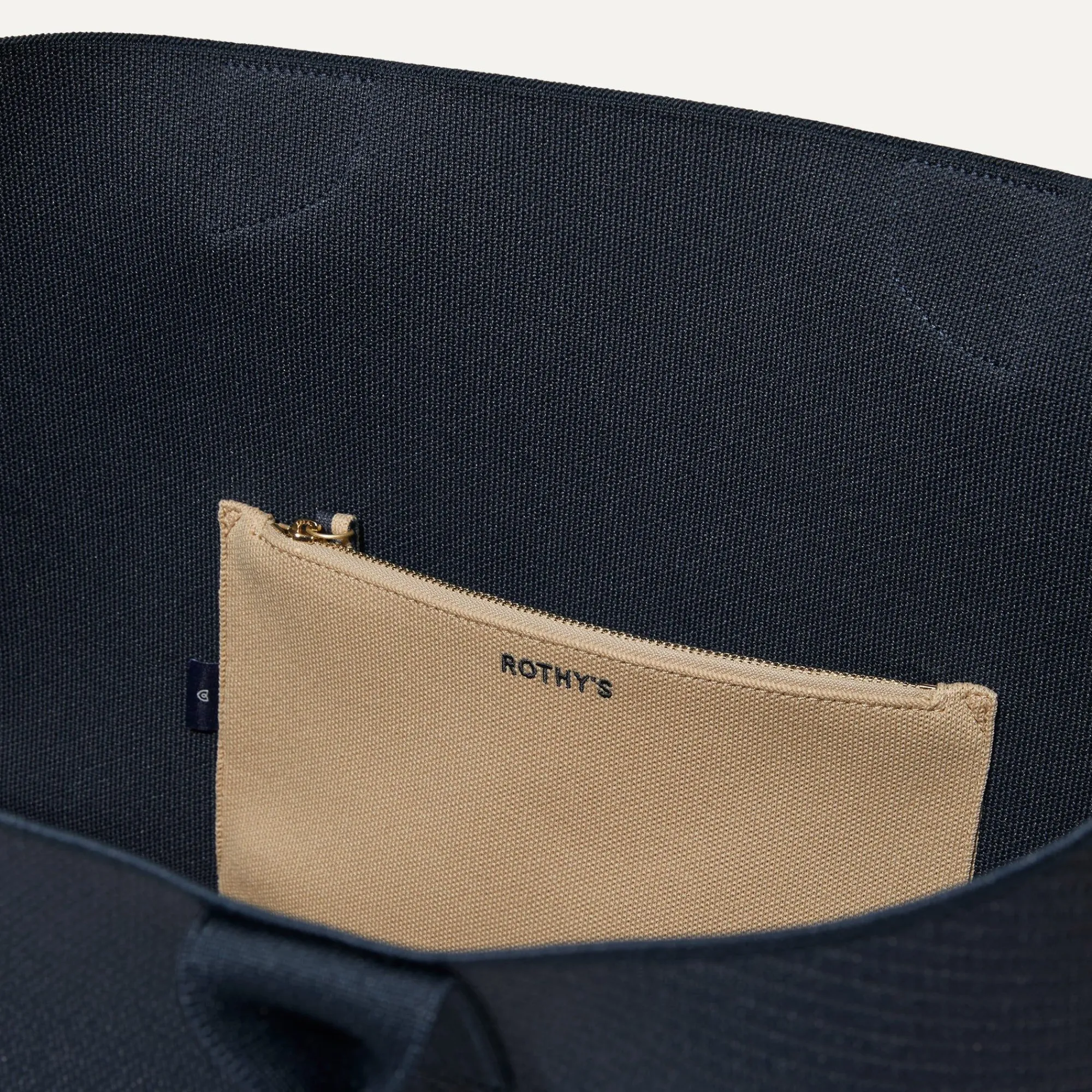 Rothy's Totes^The Lightweight Mega Tote Navy Twill
