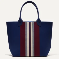 Rothy's Totes^The Lightweight Tote Oxford Heel Stripe