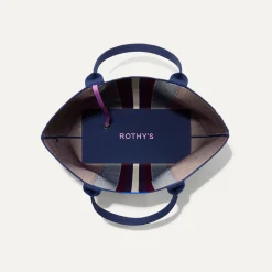 Rothy's Totes^The Lightweight Tote Oxford Heel Stripe
