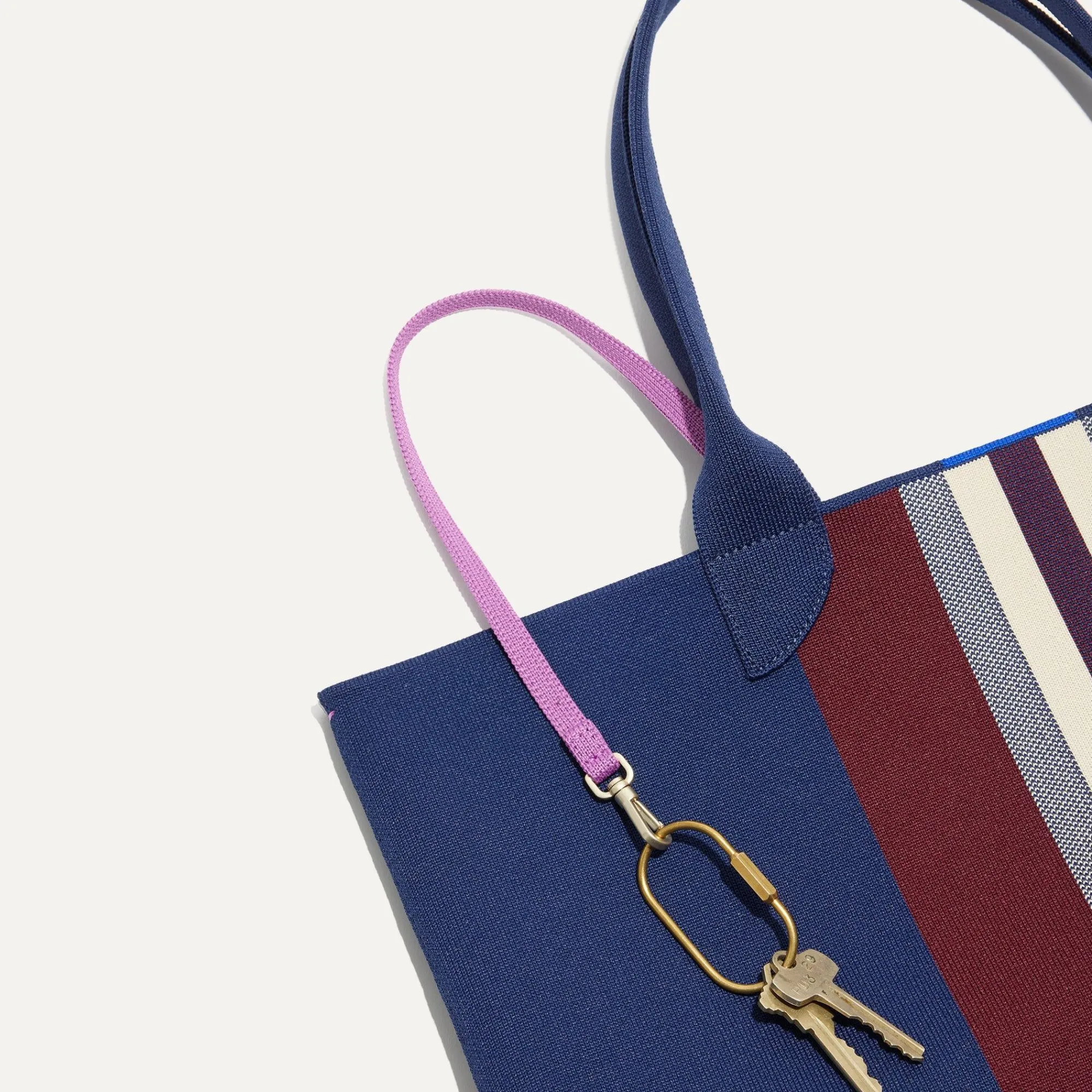 Rothy's Totes^The Lightweight Tote Oxford Heel Stripe