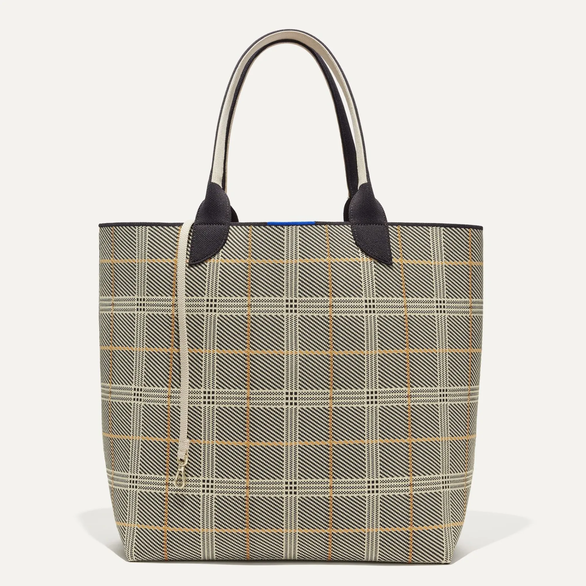 Rothy's Totes^The Lightweight Tote Black Glen Plaid
