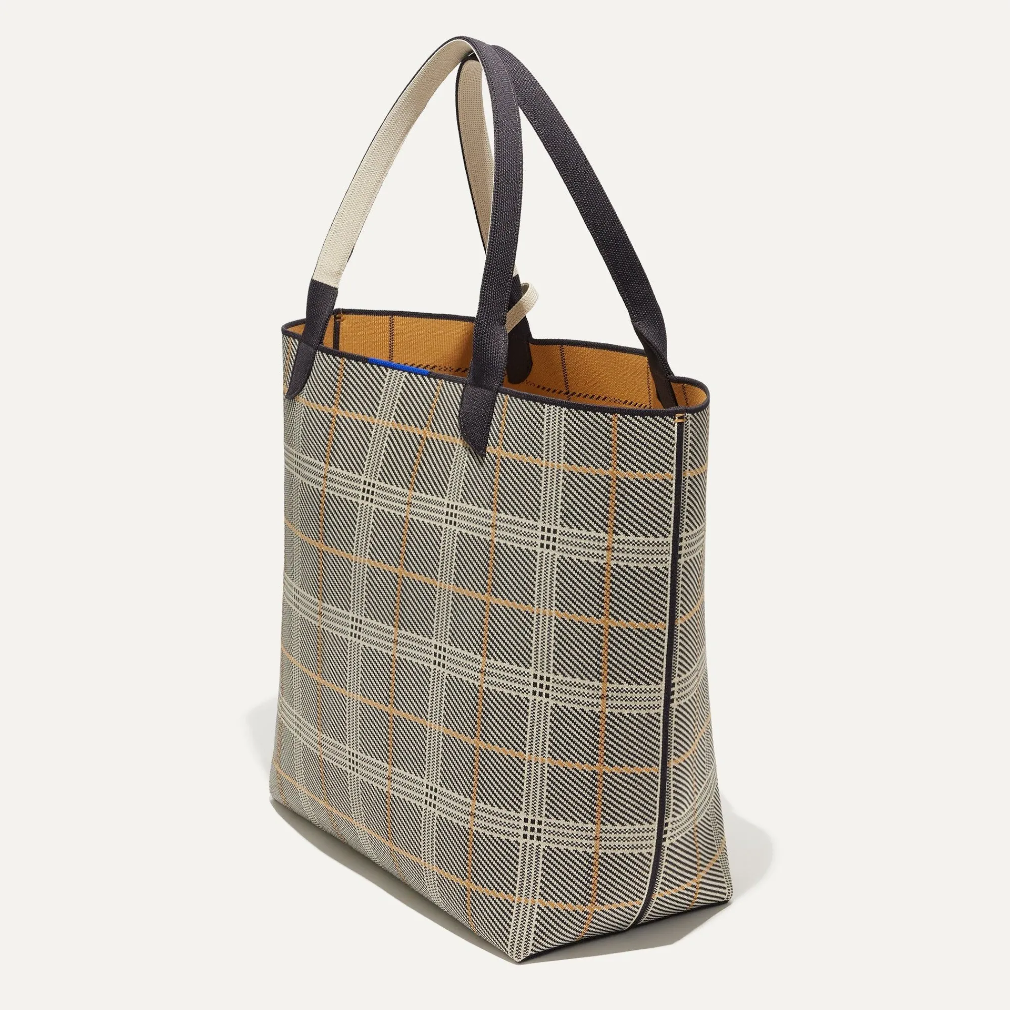 Rothy's Totes^The Lightweight Tote Black Glen Plaid