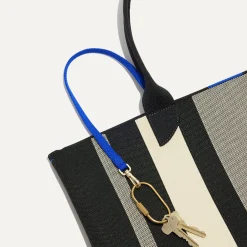 Rothy's Totes^The Lightweight Tote Ivory Rugby Stripe