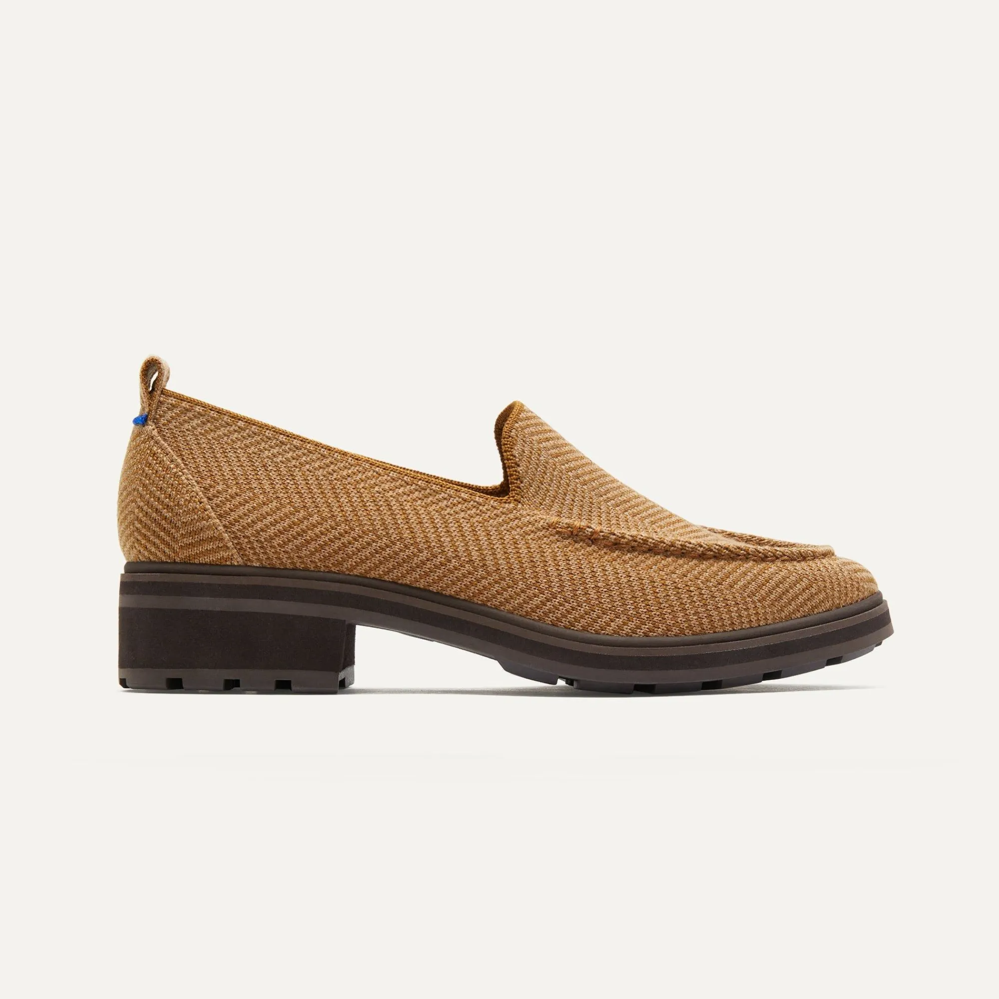 Rothy's The Lug Loafer^The Lug Loafer Teak Herringbone