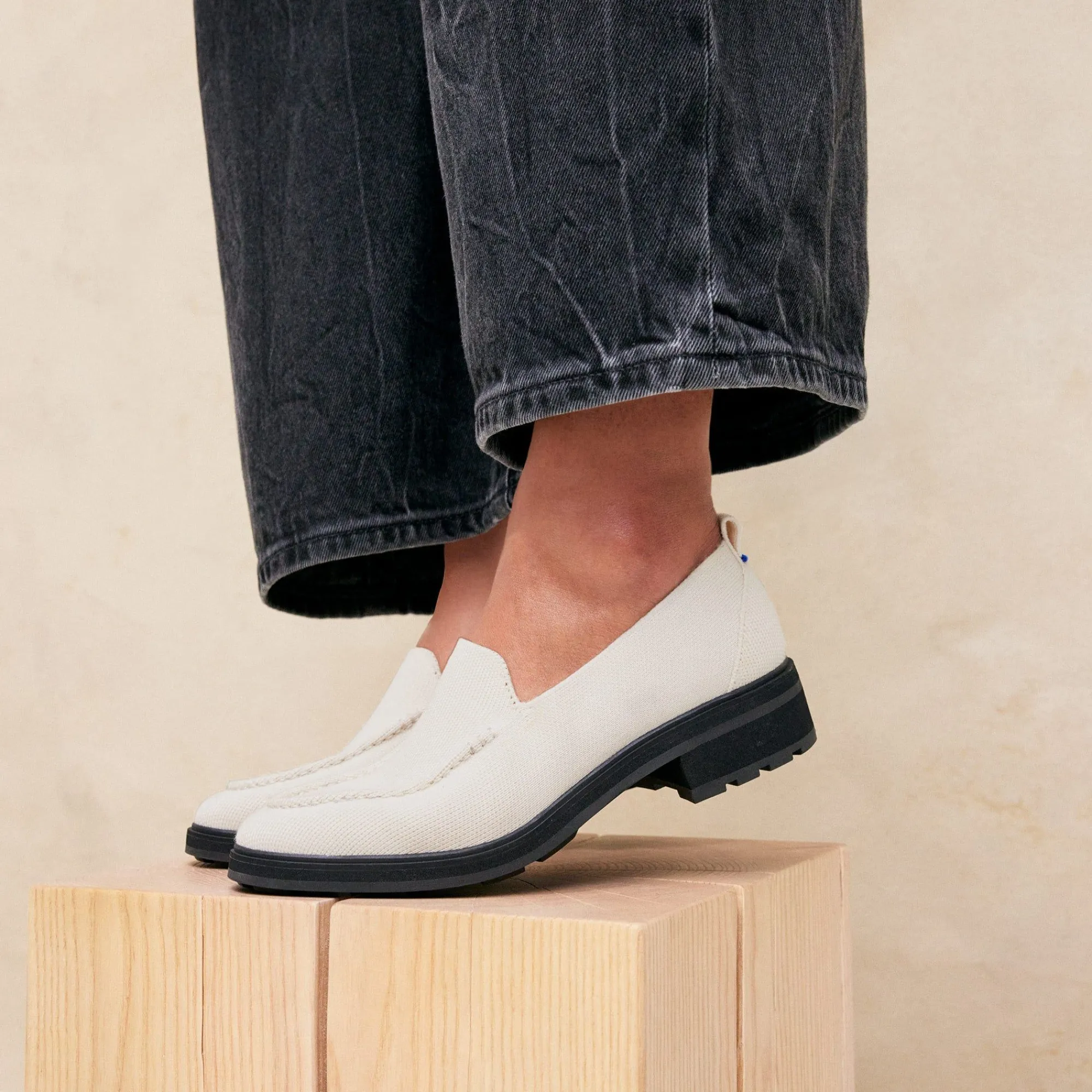Rothy's The Lug Loafer^The Lug Loafer Ivory