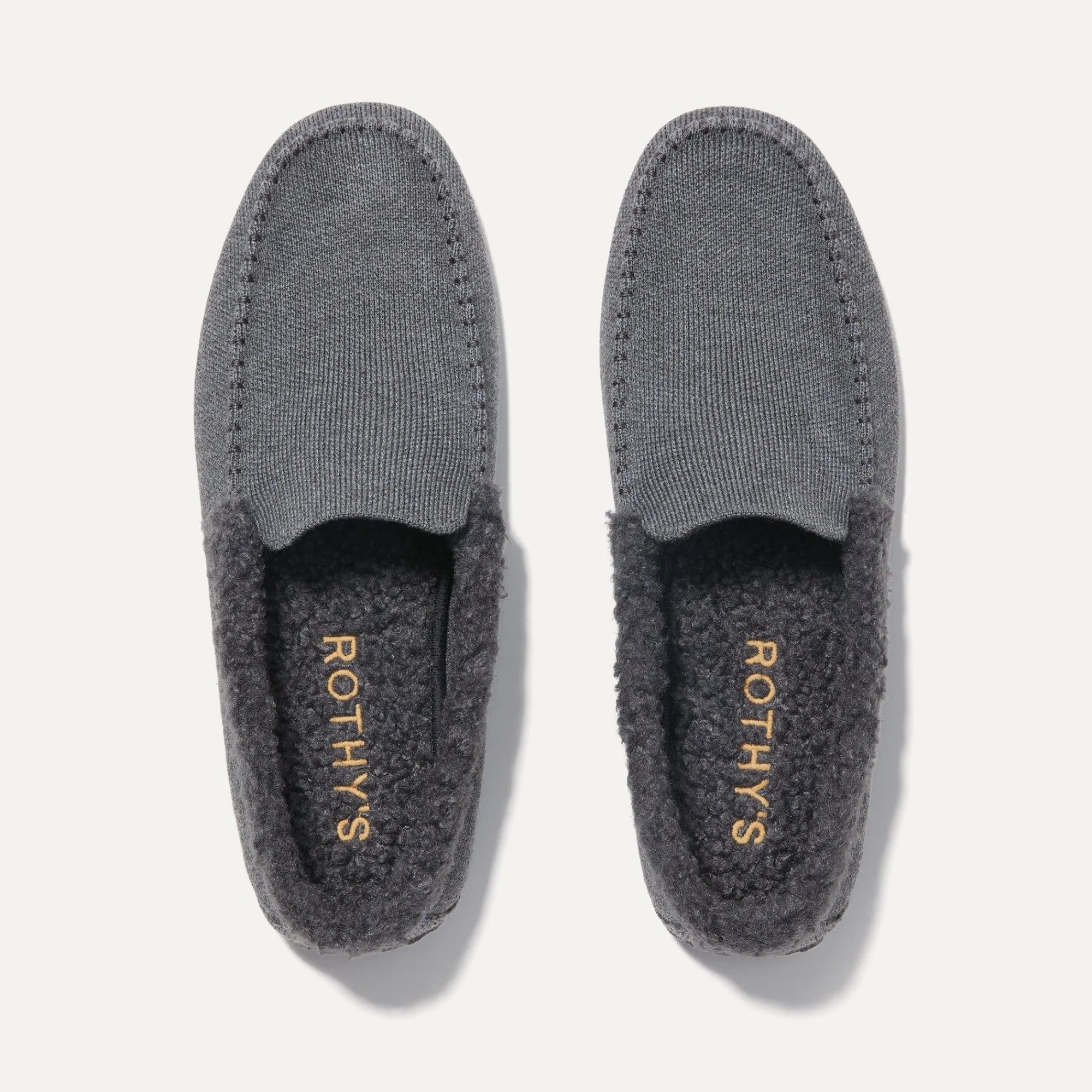 Rothy's The Slipper^The Men's Slipper Mountain Grey
