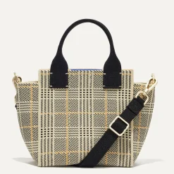 Rothy's Crossbody & Belt Bags^The Mini Handbag Ivory Glen Plaid