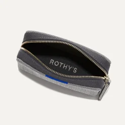 Rothy's Clutches & Pouches^The Mini Universal Pouch Iron Grey