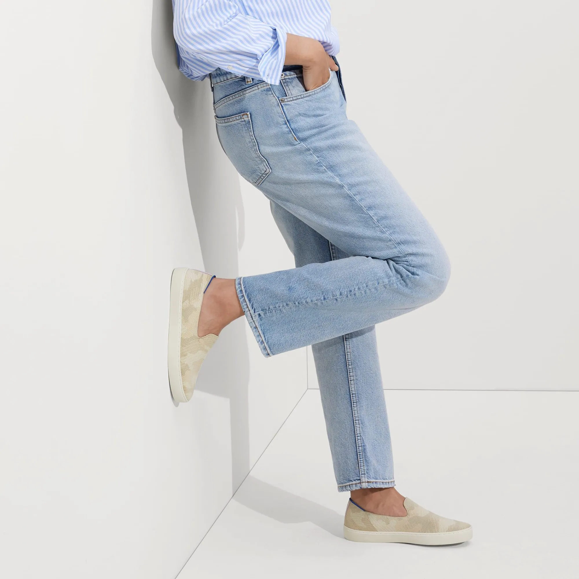Rothy's The Original Slip On^The Original Slip On Sneaker Birch Camo