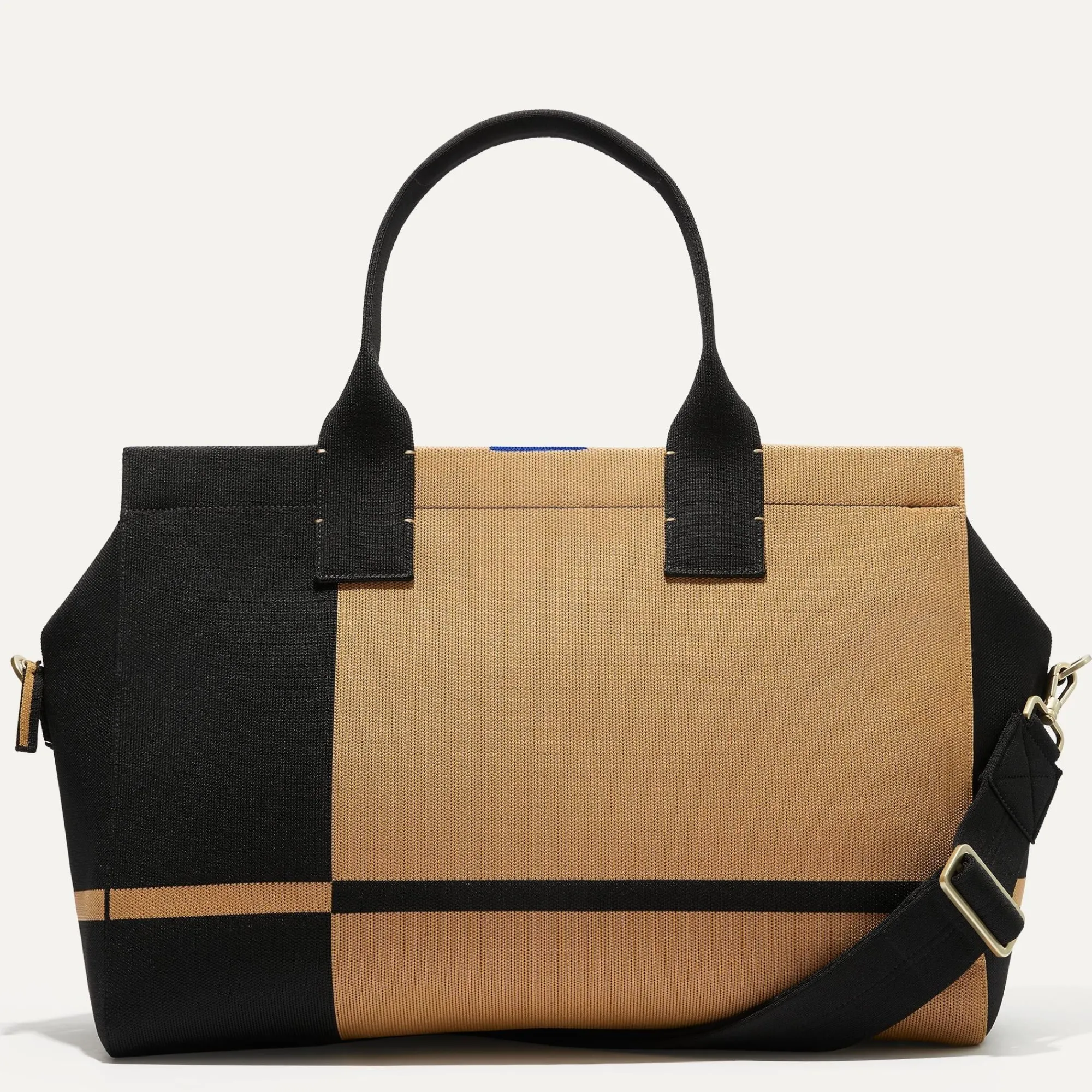 Rothy's Travel^The Overnighter Camel And Black
