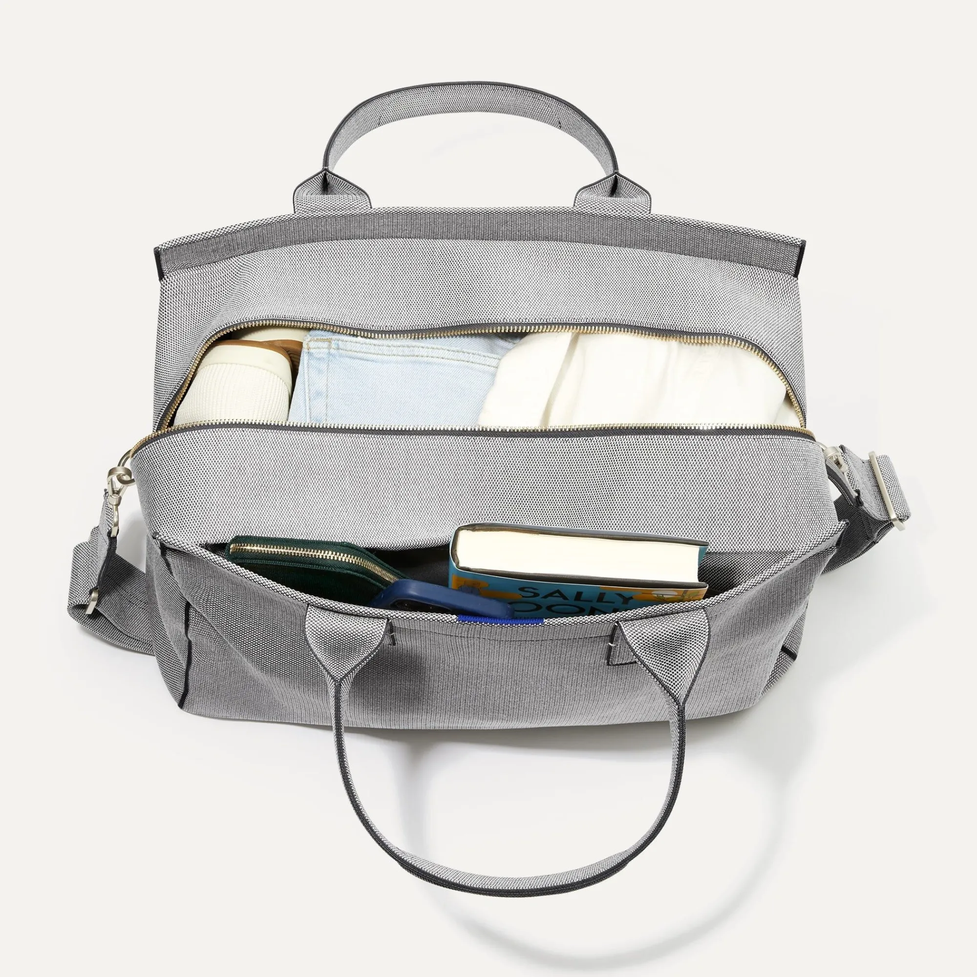 Rothy's Travel^The Overnighter Camel And Black