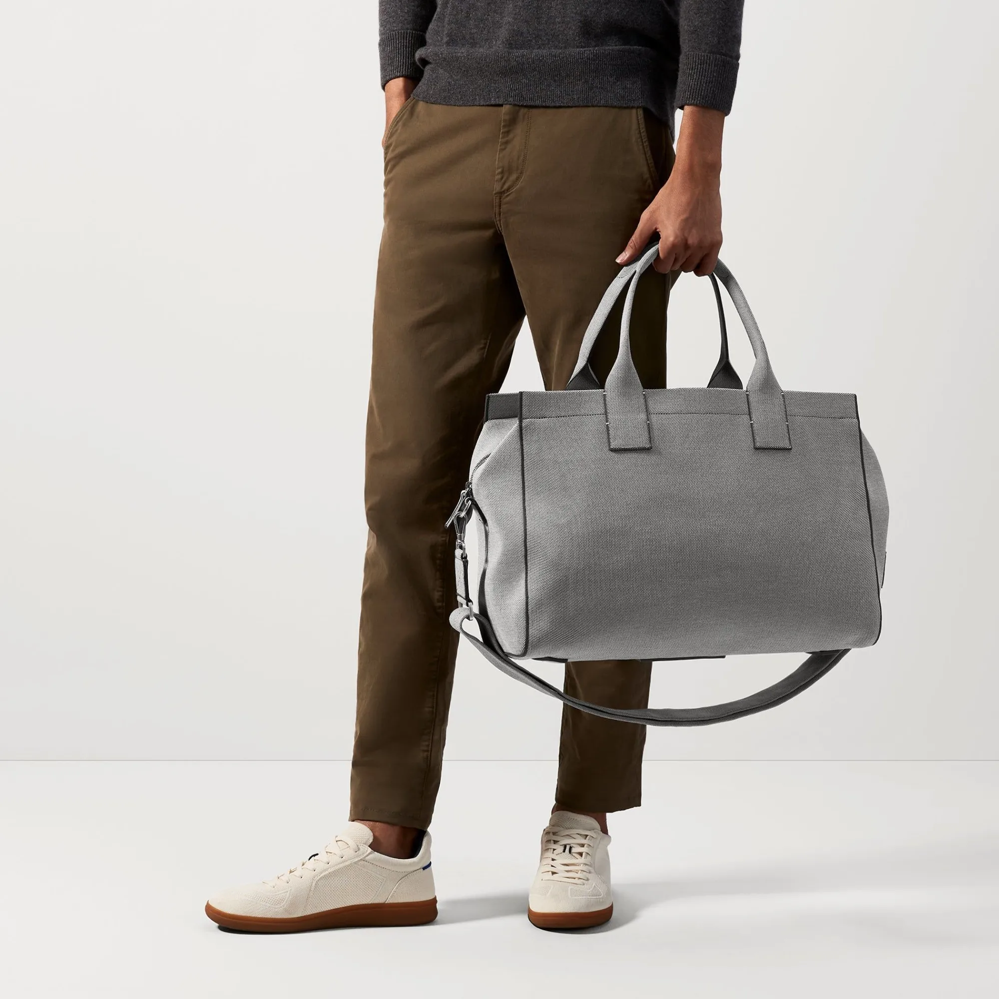 Rothy's Travel^The Overnighter Stone Grey