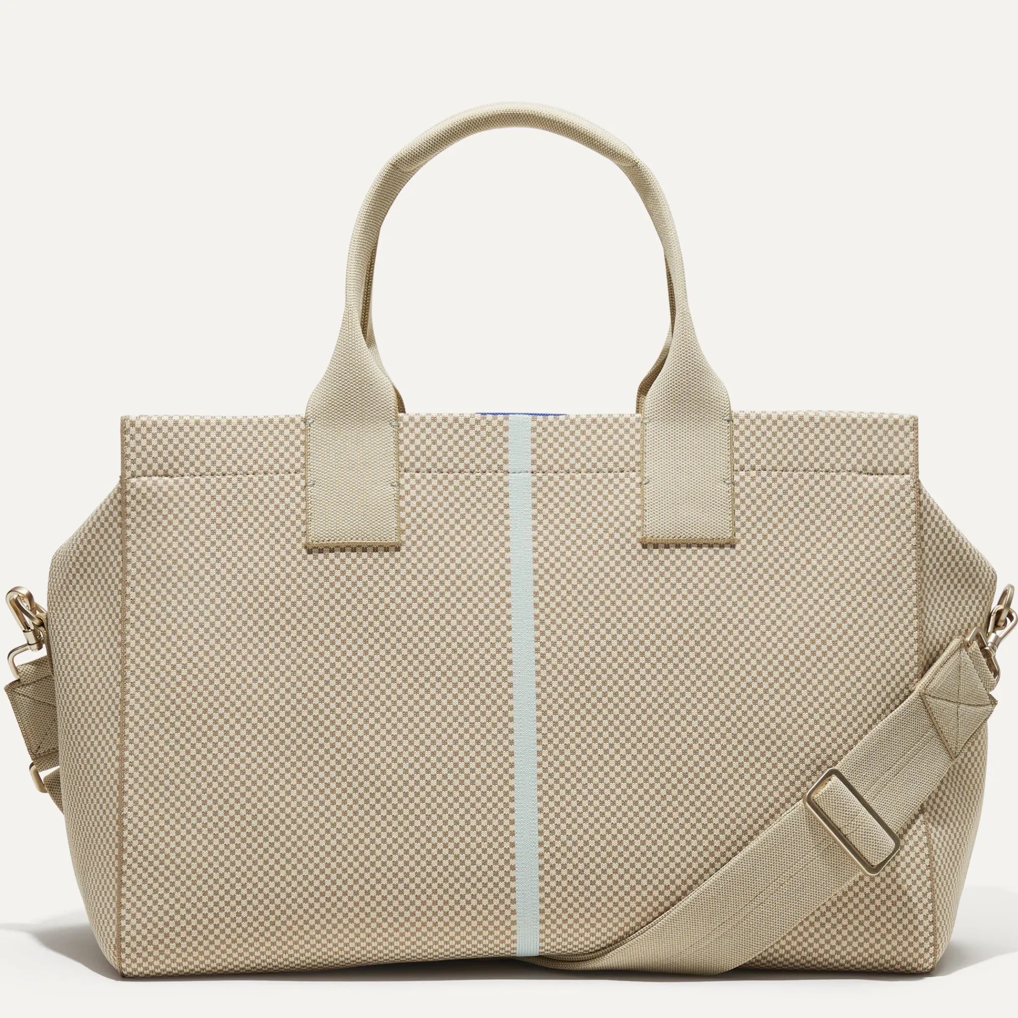 Rothy's Travel^The Overnighter Coastal Mini Check