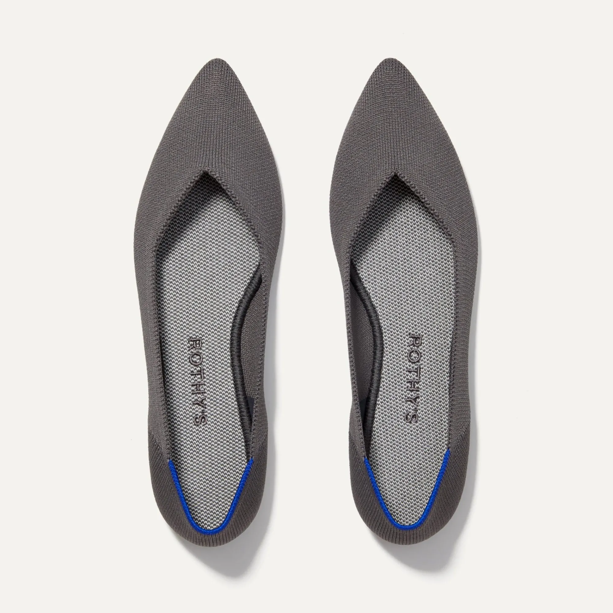 Rothy's The Point^The Point Pebble Grey