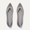 Rothy's The Point^The Point Silver Metallic