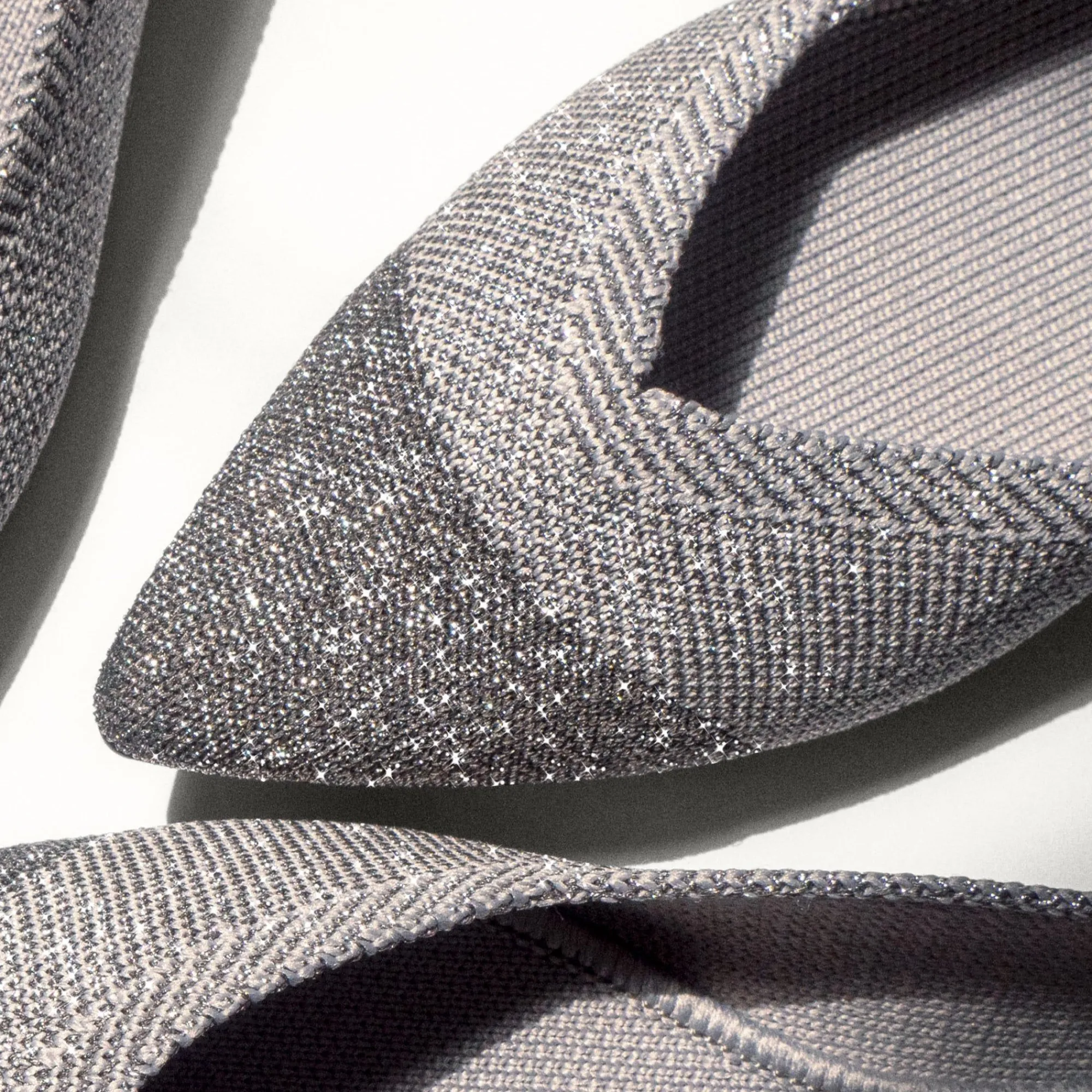 Rothy's The Point^The Point Silver Metallic