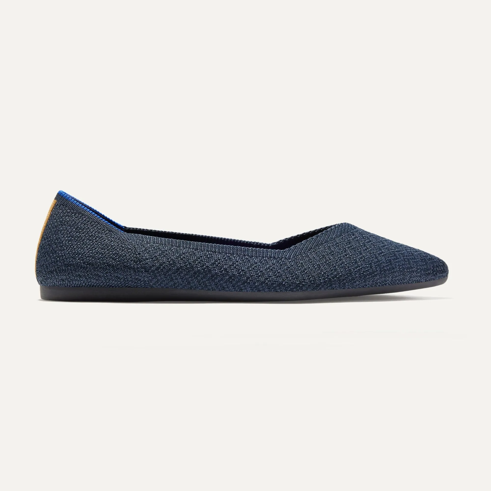Rothy's The Point^The Point Navy Herringbone