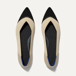 Rothy's The Point^The Point Ii Cream Herringbone