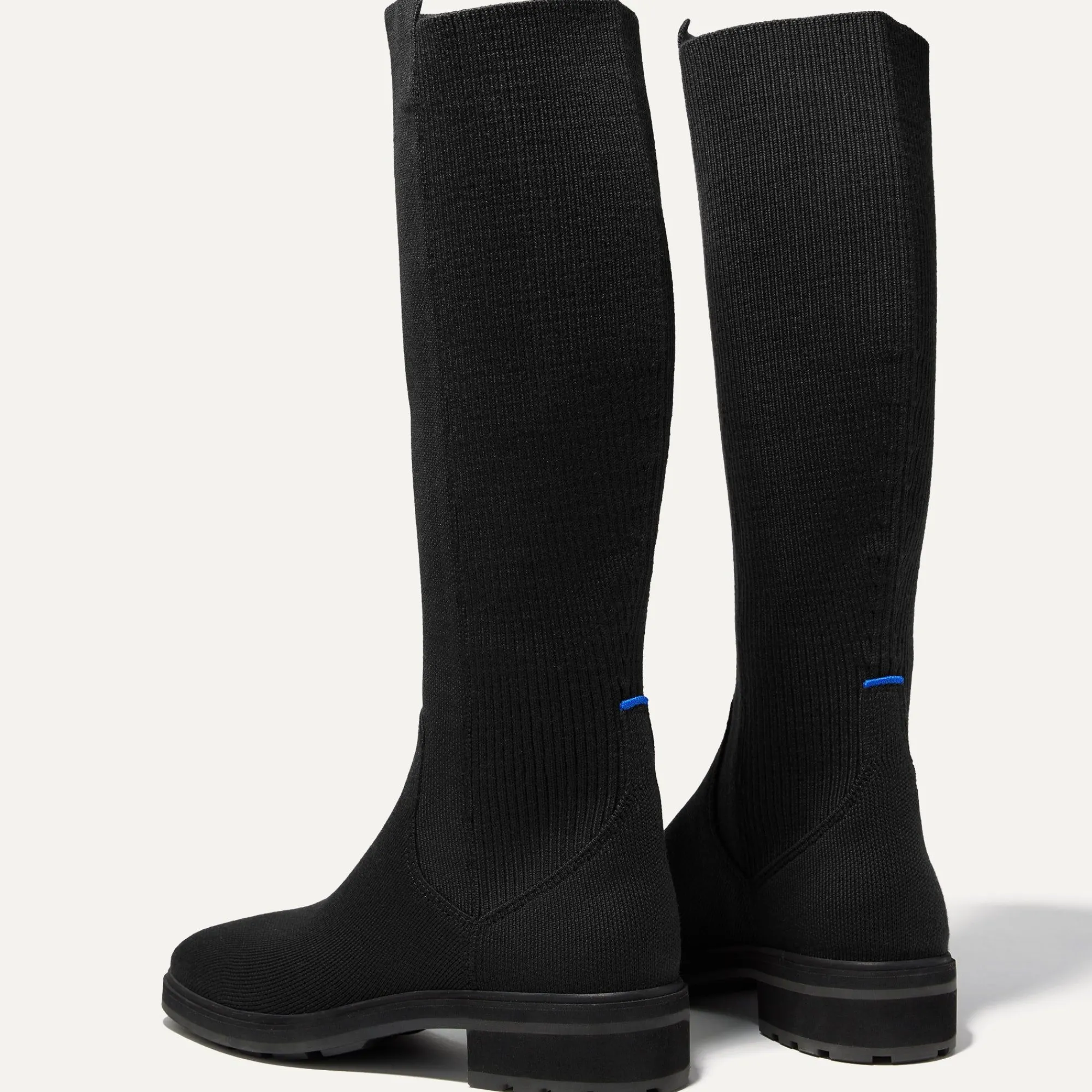 Rothy's The Tall Lug Boot^The Tall Lug Boot Onyx Black