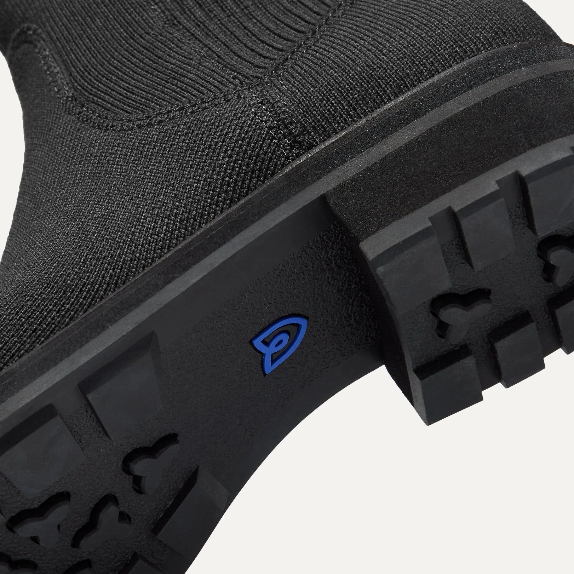 Rothy's The Tall Lug Boot^The Tall Lug Boot Onyx Black