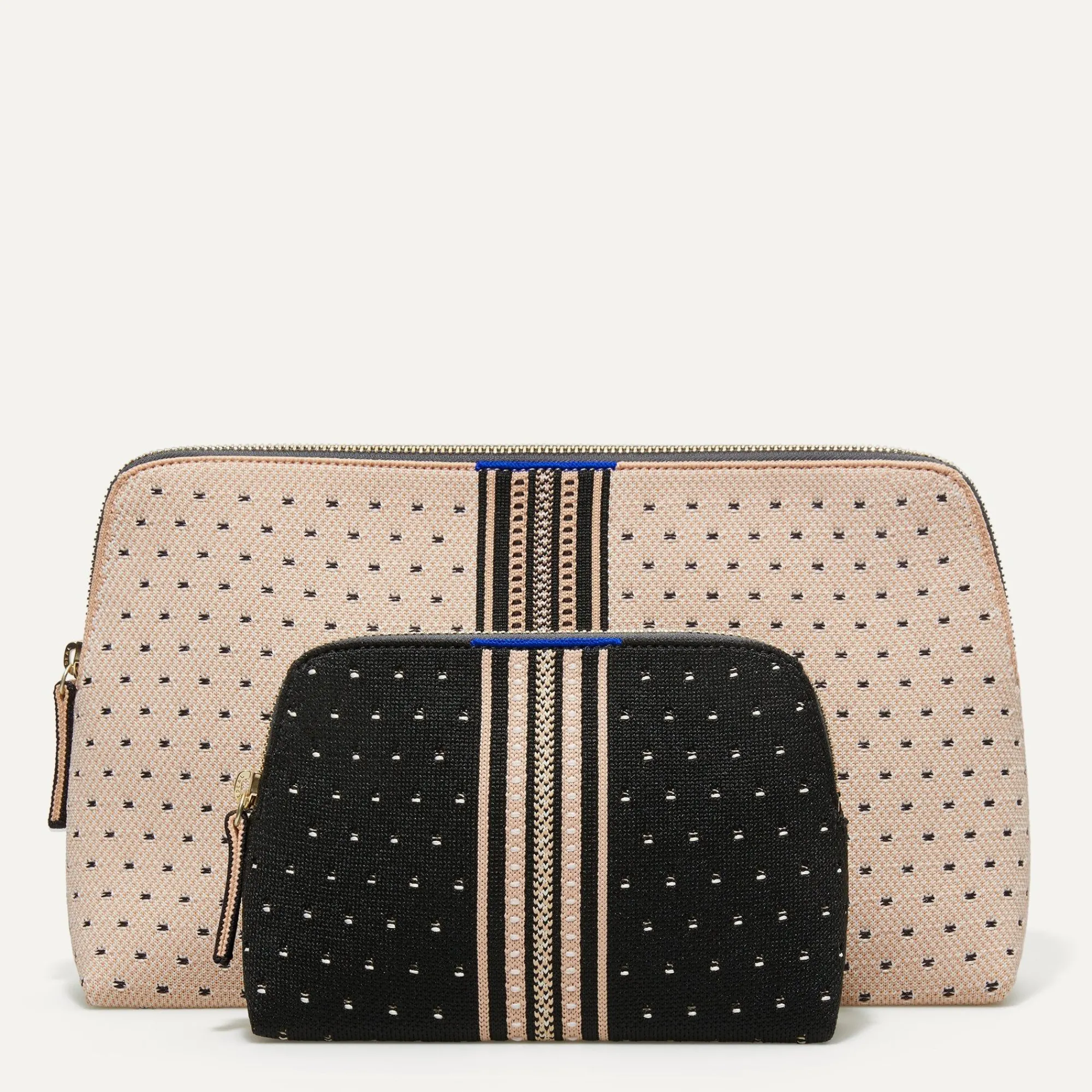 Rothy's Clutches & Pouches^The Vanity Set Tuxedo Stripe