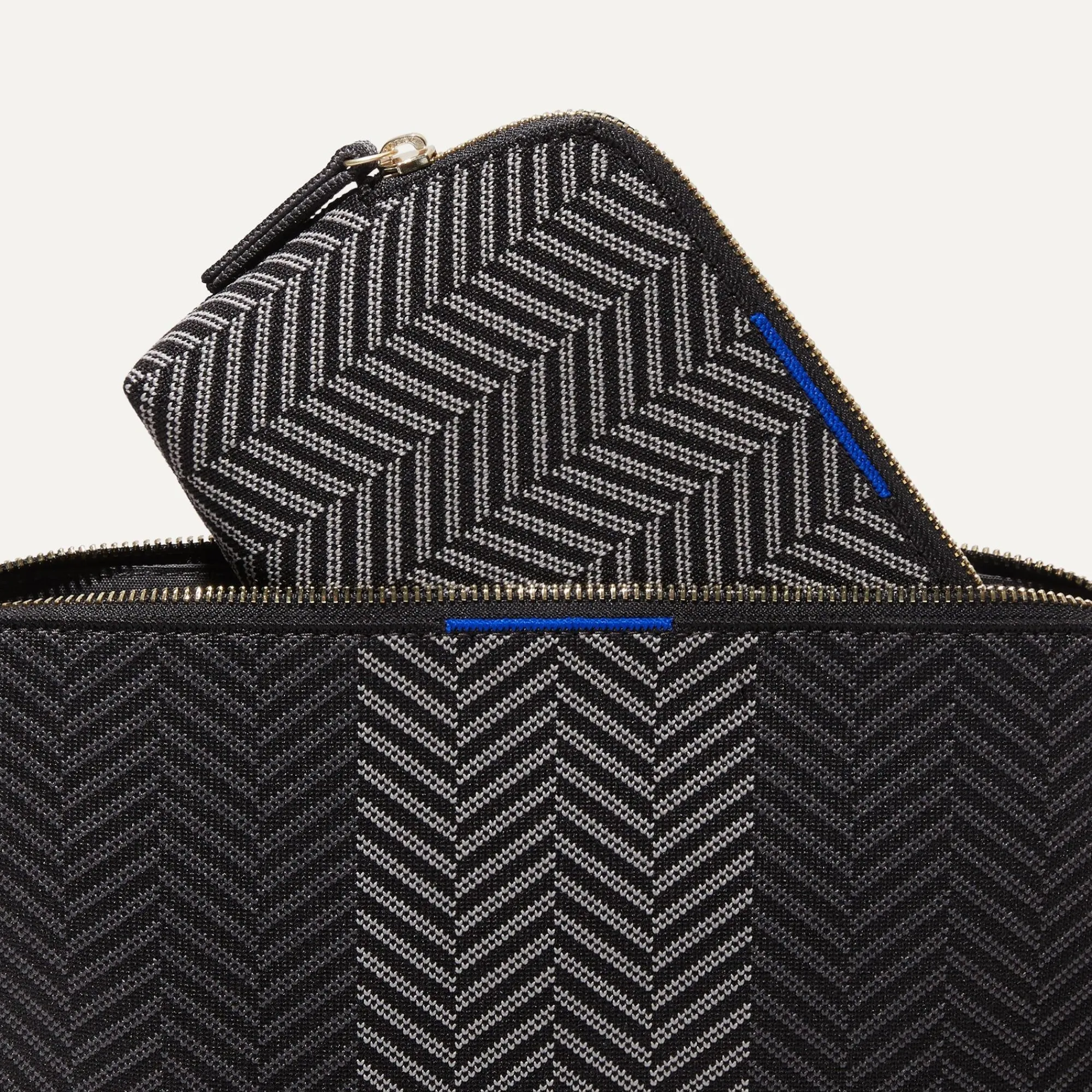 Rothy's Clutches & Pouches^The Vanity Set Shadow Black