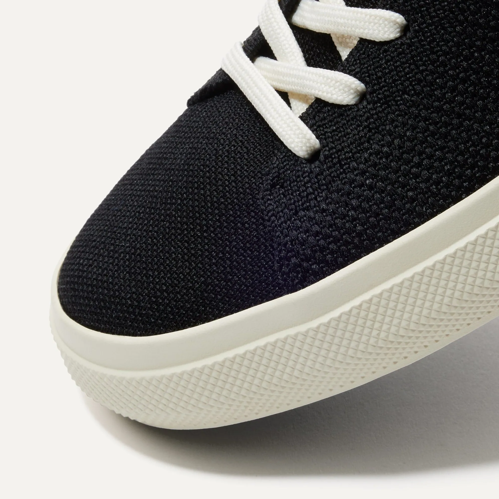 Rothy's The Lace Up^The Women's High Top Sneaker Black