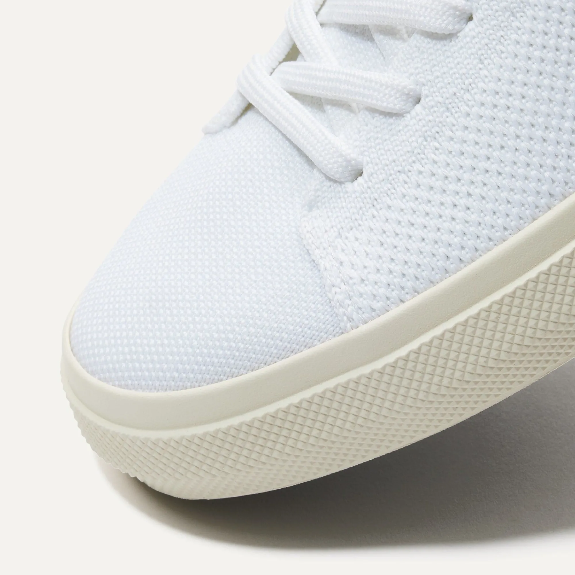 Rothy's The Lace Up^The Women's High Top Sneaker Bright White