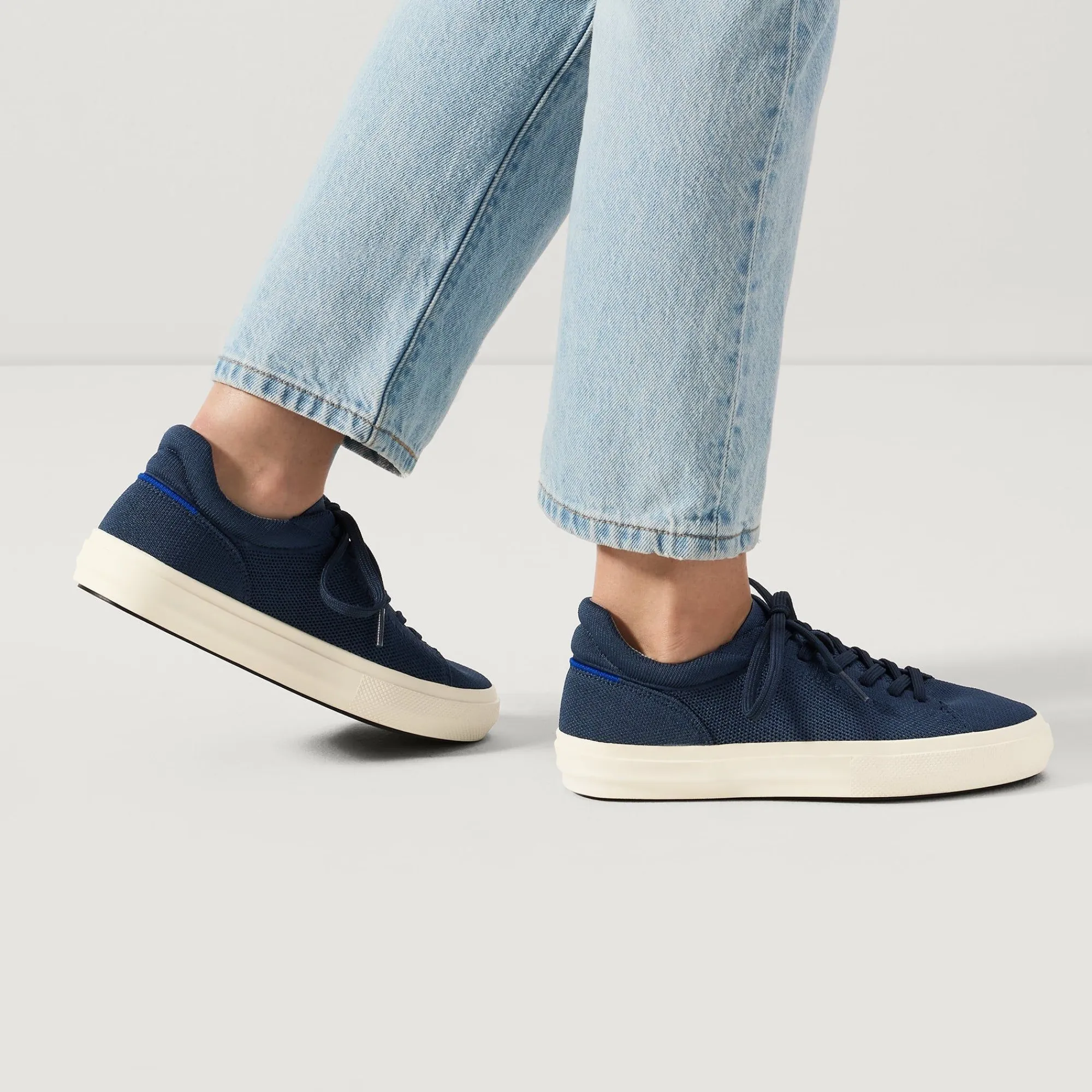 Rothy's The Lace Up^The Women's Rs02 Sneaker Navy