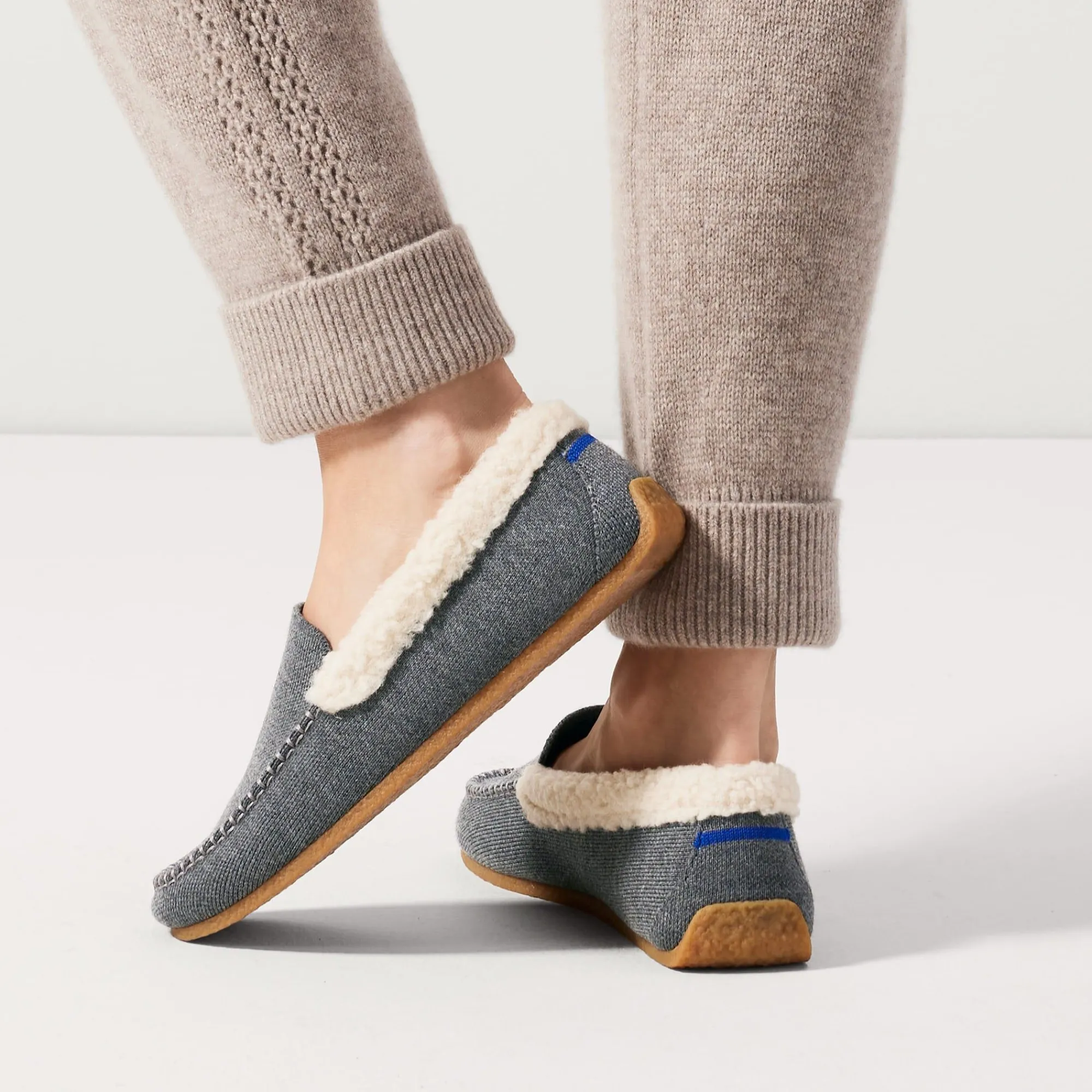 Rothy's The Slipper^The Women's Slipper Mountain Grey