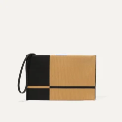 Rothy's Clutches & Pouches^The Wristlet Camel And Black