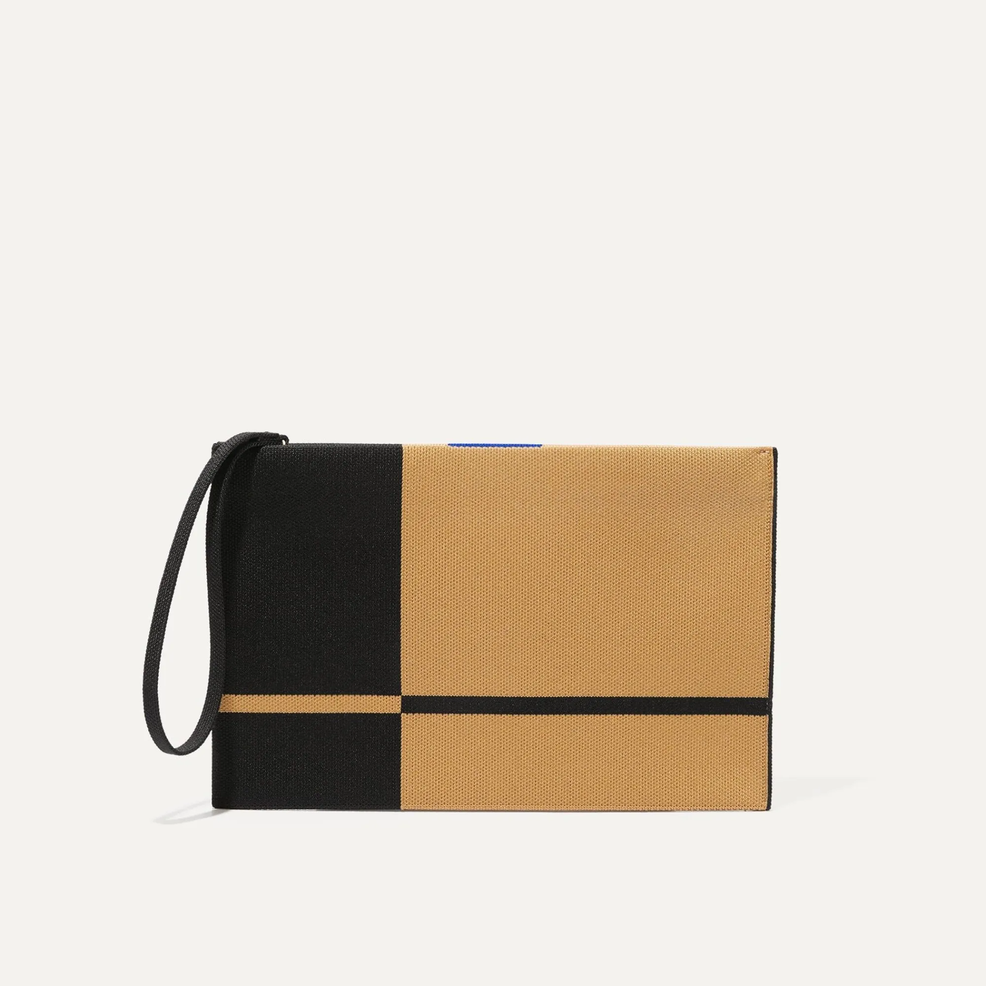 Rothy's Clutches & Pouches^The Wristlet Camel And Black
