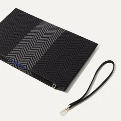 Rothy's Clutches & Pouches^The Wristlet Shadow Black